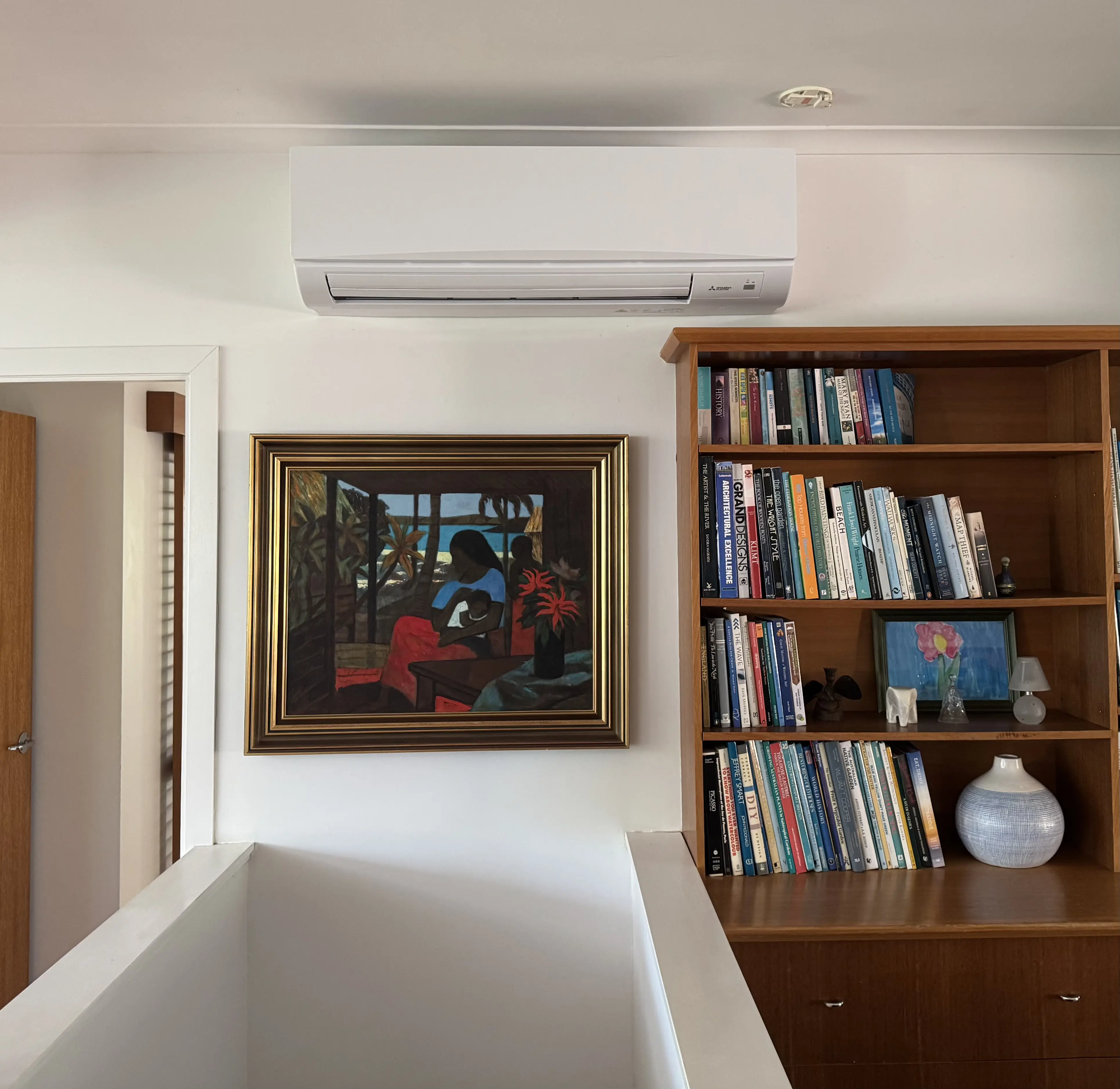 Modern high wall split system indoor unit